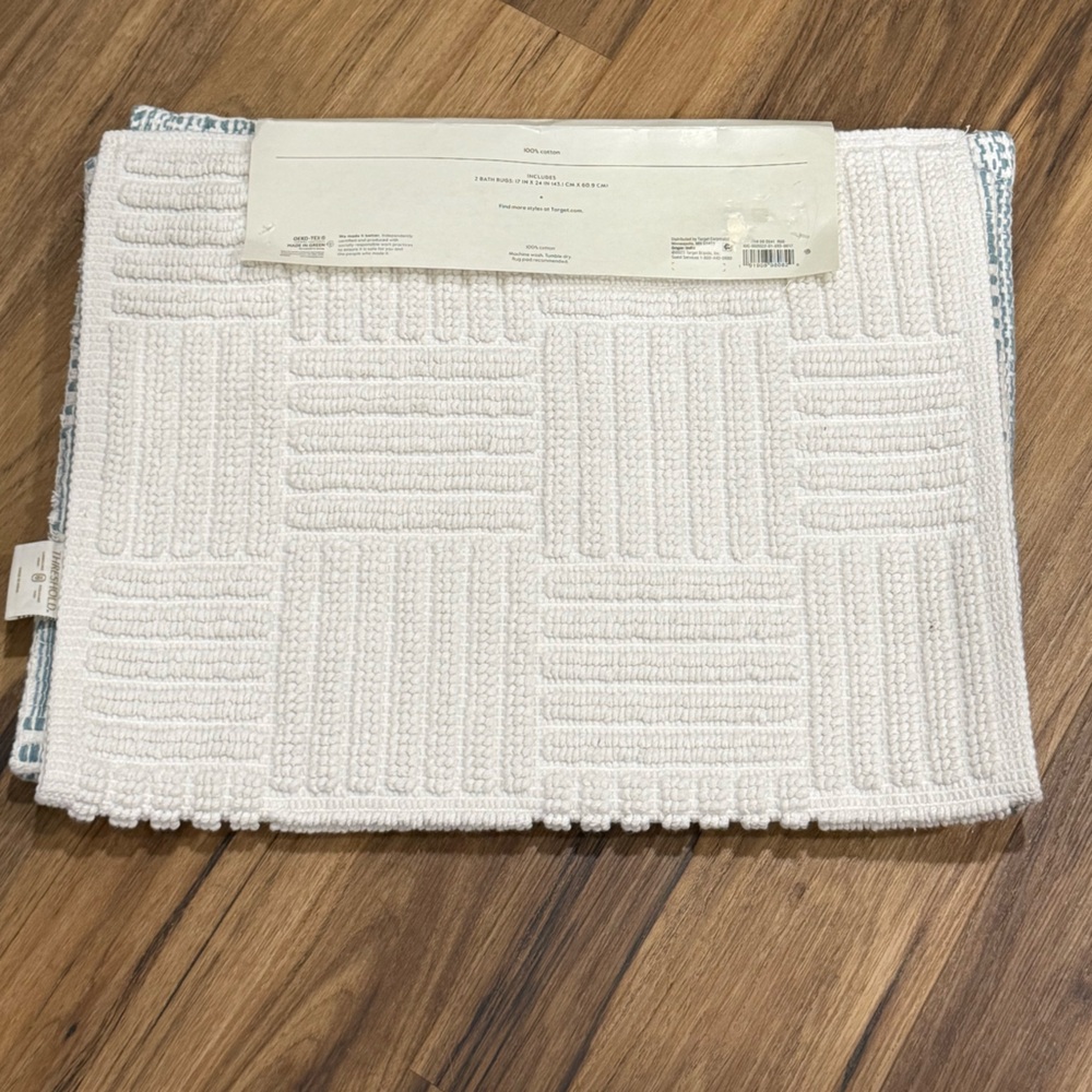 Threshold Cotton Bath Rugs Set - Picture 3 of 4
